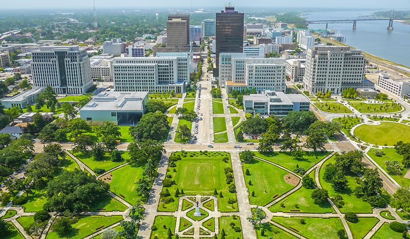 Downtown Baton Rouge at Louisiana