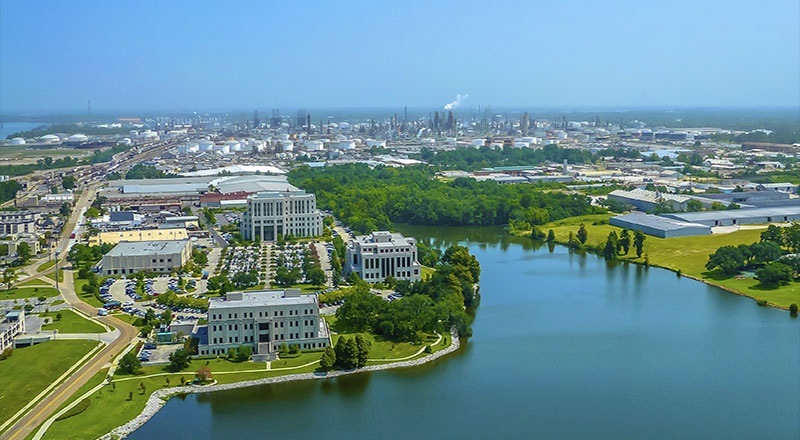 Downtown Baton Rouge at Louisiana