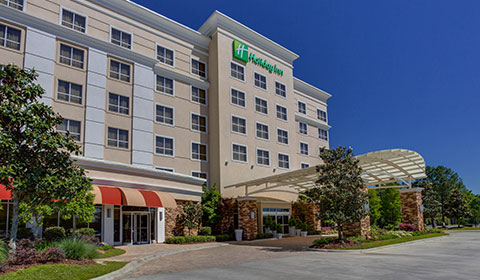 Location of Holiday Inn Baton Rouge College Drive I-10, Louisiana